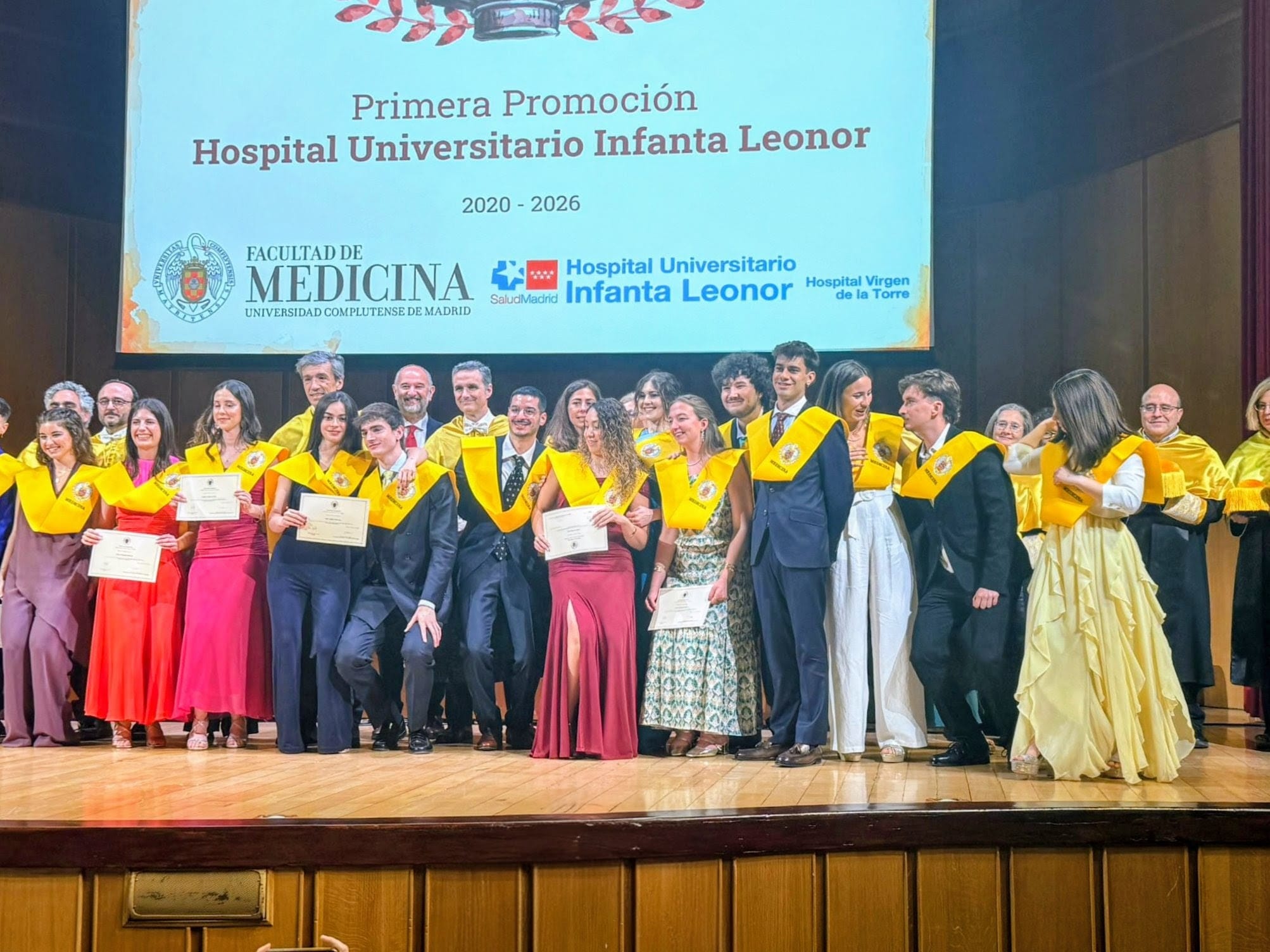 ¡Enhorabuena a la nueva promoción de Medicina de la UCM!
